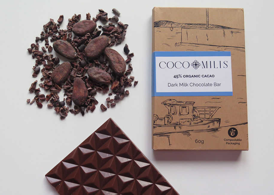 45% Nicaragua Dark Milk Chocolate Bar